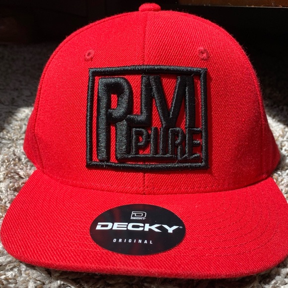 Decky “RMPiire” Red & Black SnapBack Baseball Cap! - Picture 1 of 2